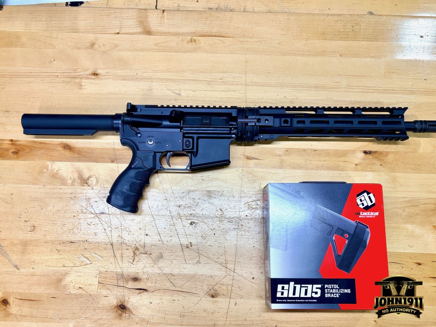 SBA5 - Pistol Brace Install