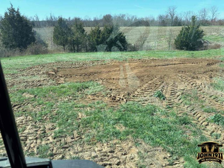 Fire Pit Dirt Work - John1911.com Gun Blog