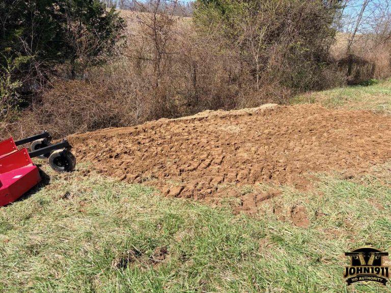 Fire Pit Dirt Work - John1911.com Gun Blog