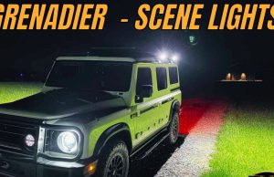INEOS Grenadier - Baja Designs Scene Lights.