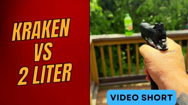 Kraken vs a 2 Liter Shooting a 2-Liter