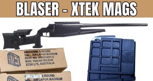 Blaser Tactical 2 and XTEK Mags.