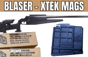 Blaser Tactical 2 and XTEK Mags.