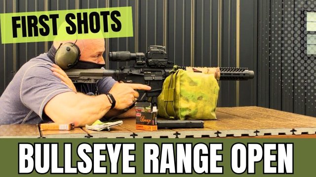 Bullseye Range - First Shots.