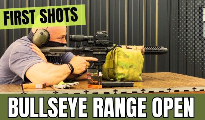 Bullseye Range - First Shots.
