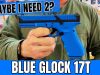 Blue Glock 17T