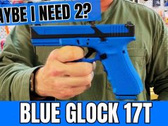 Blue Glock 17T