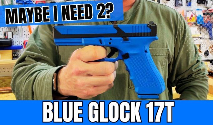 Blue Glock 17T